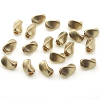 20pcslot 5x8mm original brass spacer beads twisted beads for bracelets diy jewelry making accessories supplier 2mm hole