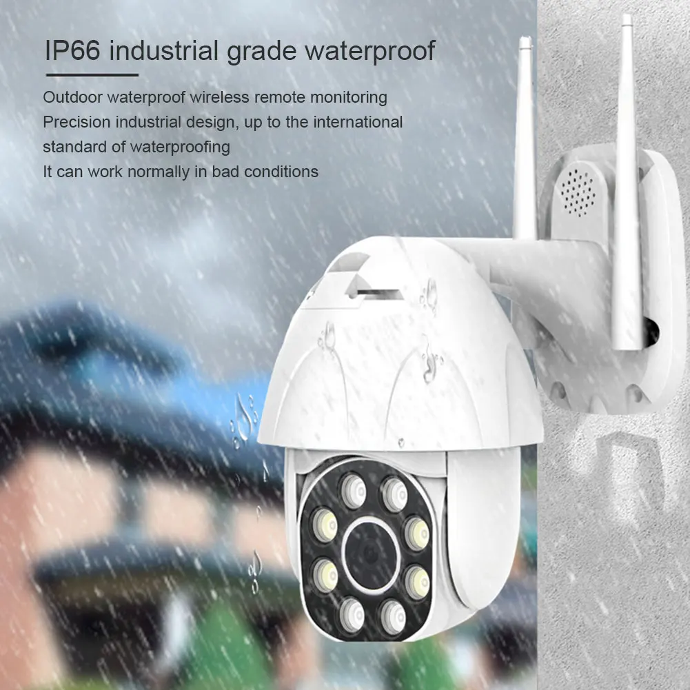 1080P сетевая Простая установка для наружного наблюдения Водонепроницаемая мини