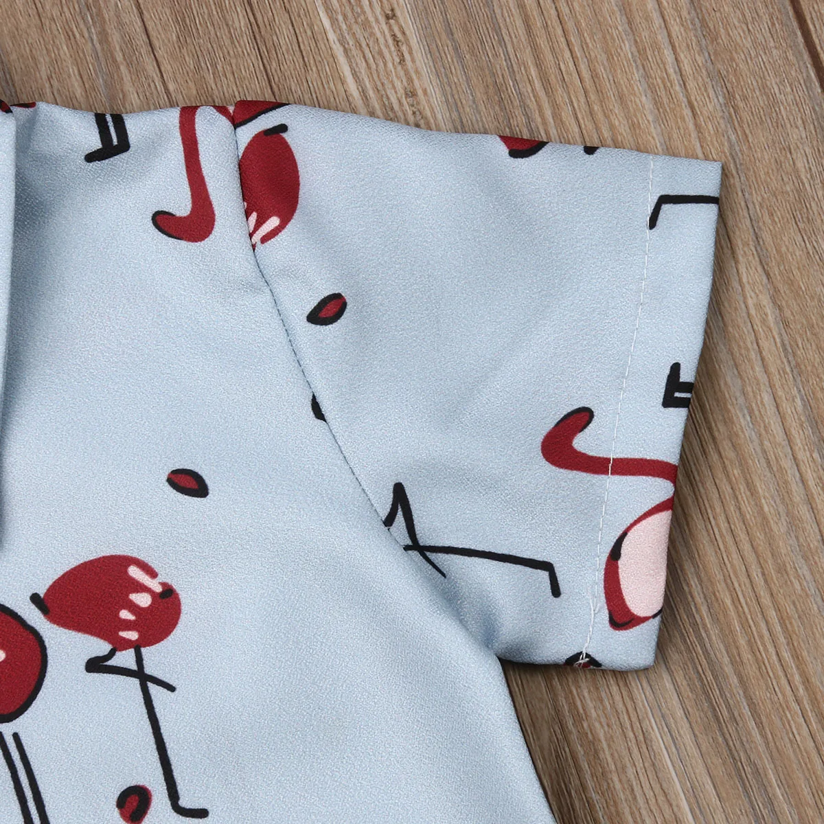 Рубашка с короткими рукавами и принтом для детей от 1 года до 5 лет Топы +