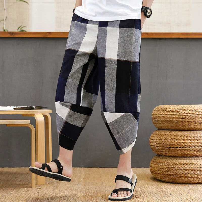 

2021 Men Wied Leg Pants Streetwear Japanese-Style Man Jogging Pants Casual Cross Pants Jogger Trousers Harajuku Oversized 5XL