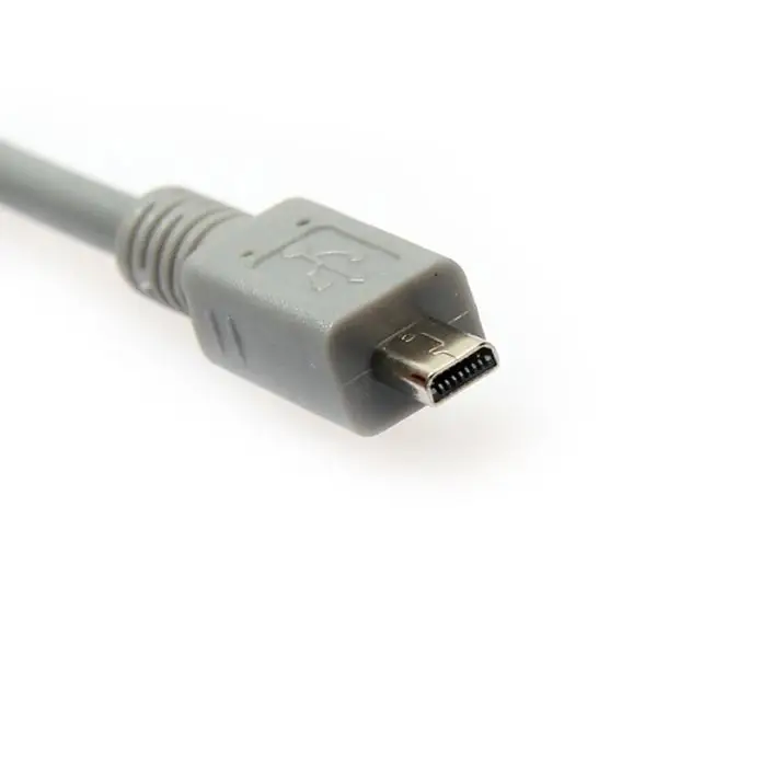 8-контактный usb-кабель для передачи данных камеры Nikon Canon SONY Casio скорость 480 Мбит/с 3 4