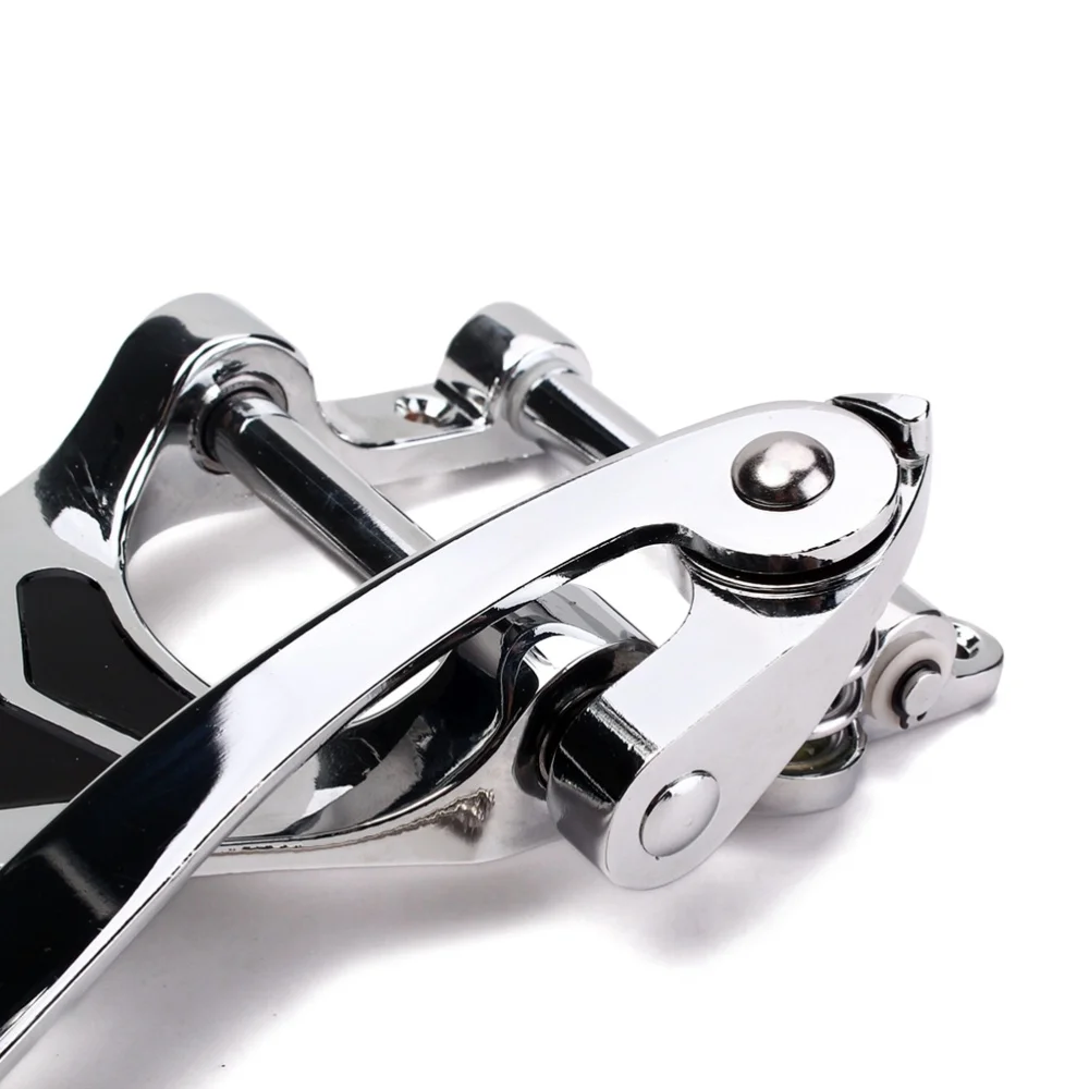 

Replacement Tremolo Vibrato Bridge Tailpiece Set for Electric Guitar (Silver)