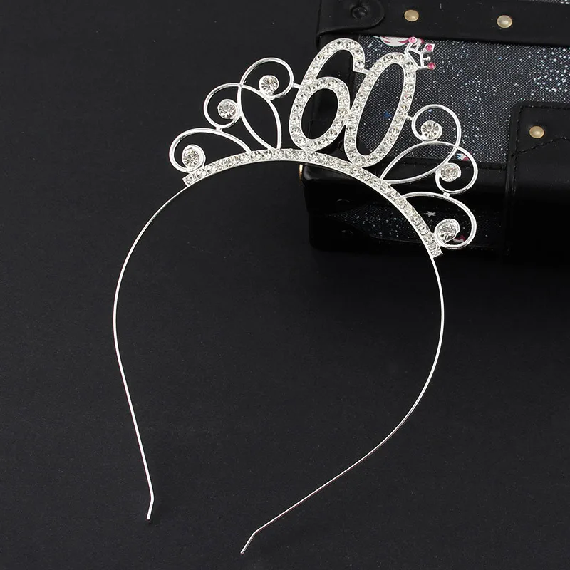 Женская Тиара с кристаллами повязка на голову короной день рождения аксессуары