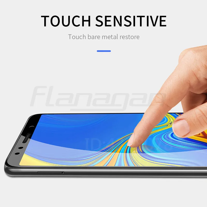 3 шт. закаленное Стекло для samsung Galaxy A20 A30 A40 A70 A50 A20E Экран защитная пленка 9H 2.5D Стекло на samsung J4 J6 плюс A7 A9