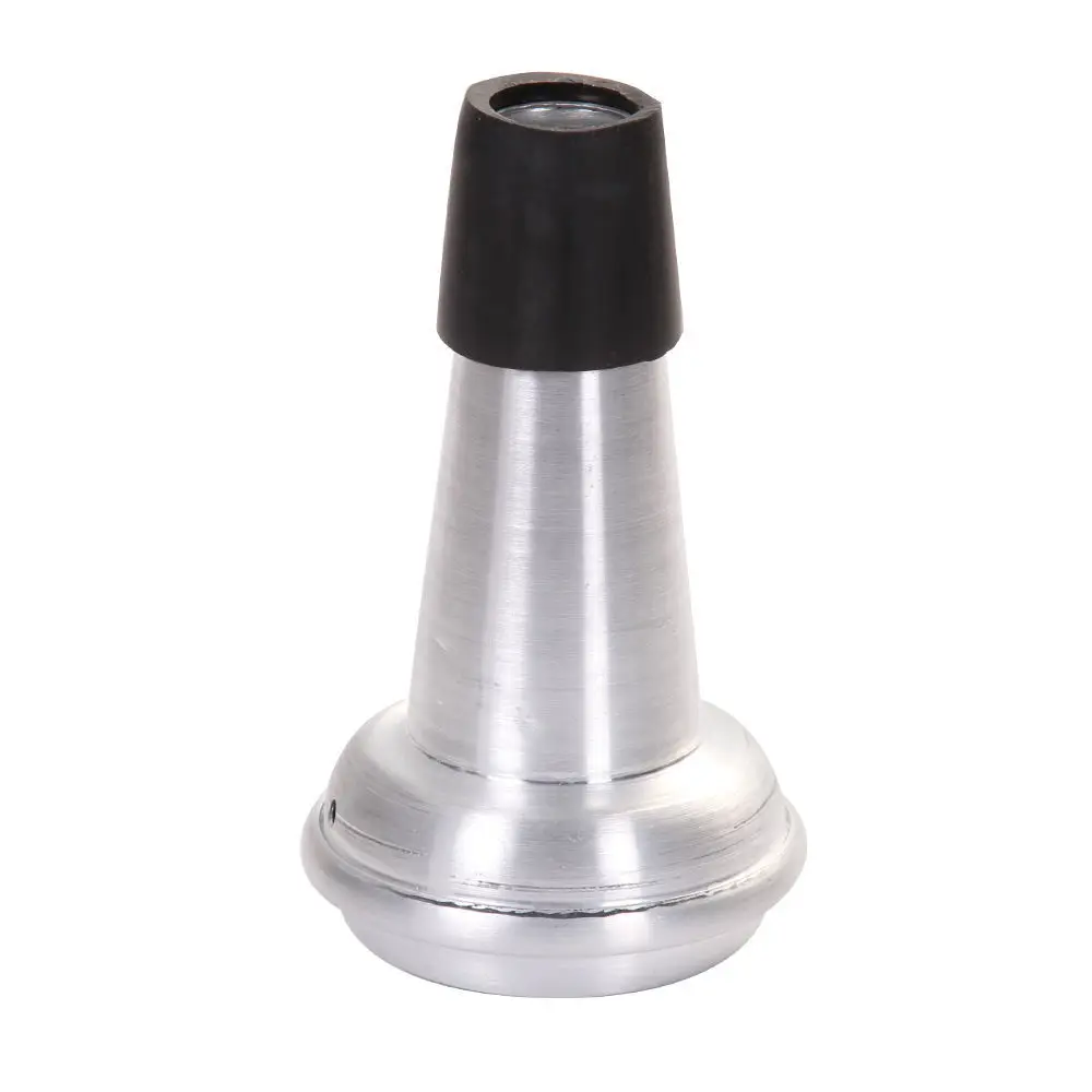 

Mute for Trumpet Aluminium Straight Trumpets Mute for Jazz Instrument Practice Beginner 11*6.5*6.5cm