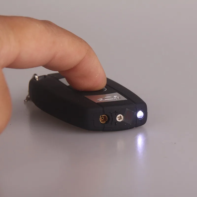 Автомобильный ключ ветрозащитная прямо в зеленую Зажигалка надувная компактная