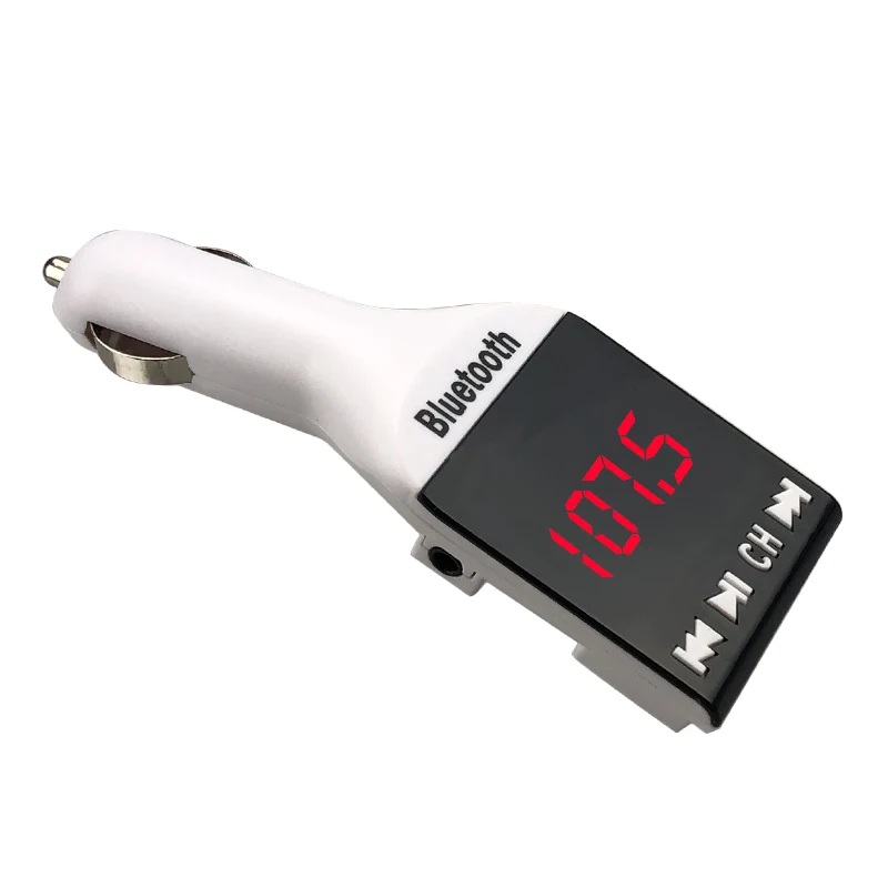 JINSERTA Bluetooth FM трансмиттер MP3 плеер Handsfree Call Car Kit поддержка USB Flash TF Micro SD AUX аудио