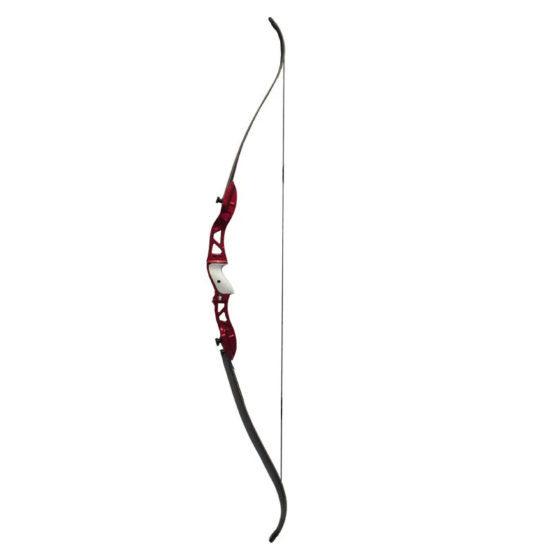 

1pc 66inch 24-36lbs Archery Recurve Bow Aluminum Alloy Handle Stable Performance Takedown Longbow Hunting Accessories Shooting