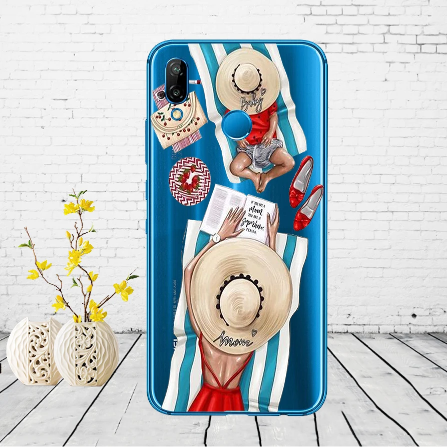 Huawei P20 Lite чехол 5,84 дюйма huawei P20 Lite мягкая резина, термопластичный полиуретан силиконовый чехол для телефона huawei P20 Lite чехол для сумки - Color: G5