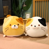 355060cm cute round and round cat plush pillow japanese anime cat plush toy bedroom sleeping pillow girls birthday gift