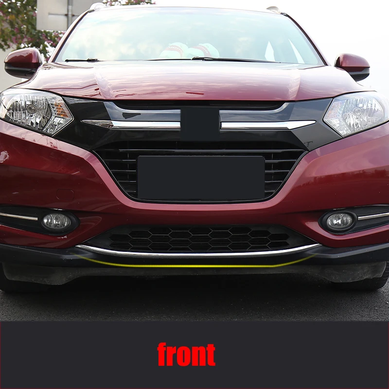 ABS хромированный передний и задний бампер гриль обшивка отделка Стайлинг