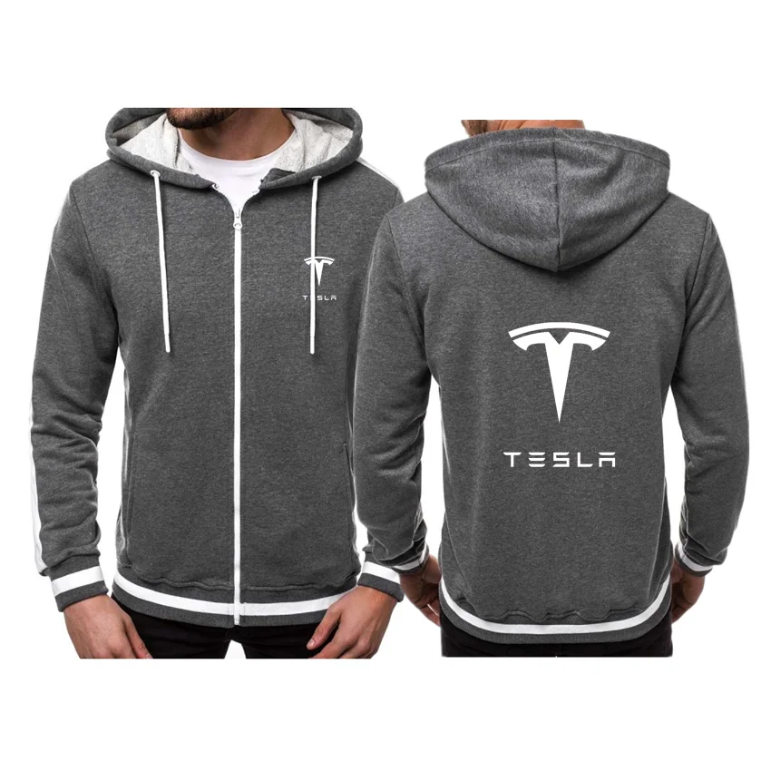 

2021 New TESLA Printed Autumn New Fashion Street Hooded Mens Hip-Hop Loose Casual Harajuku Men's High-Quality Track Hoodie AG+40