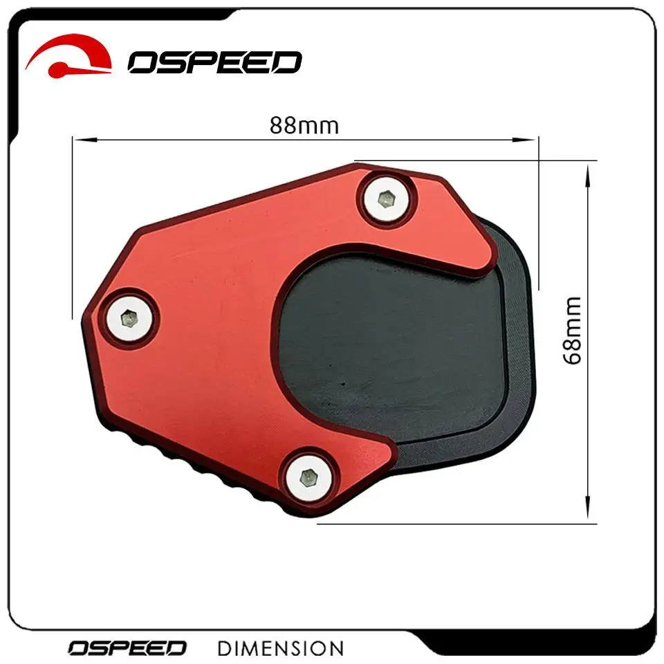 Для Honda Crf Crf250l Φ Crf250 2017 2018 Kickstand увеличитель пластина боковая подставка удлинитель