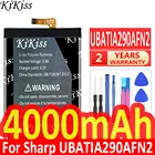 Мощный аккумулятор KiKiss 4000 мАч для Sharp UBATIA290AFN2
