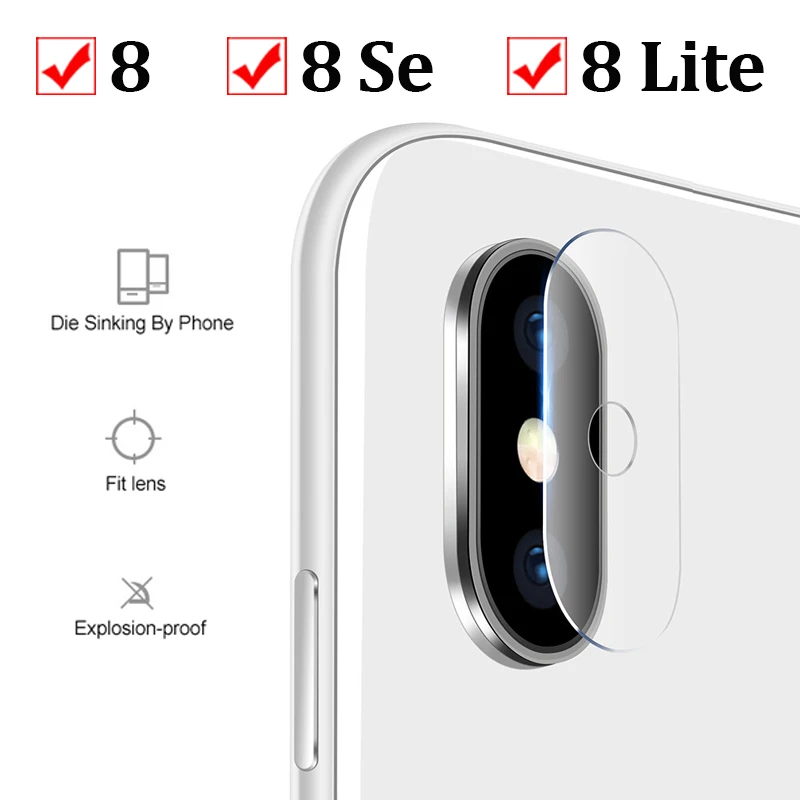 Закаленное стекло для объектива камеры xiaomi mi 8 lite защита экрана xiomi mi8 8se armor xaomi