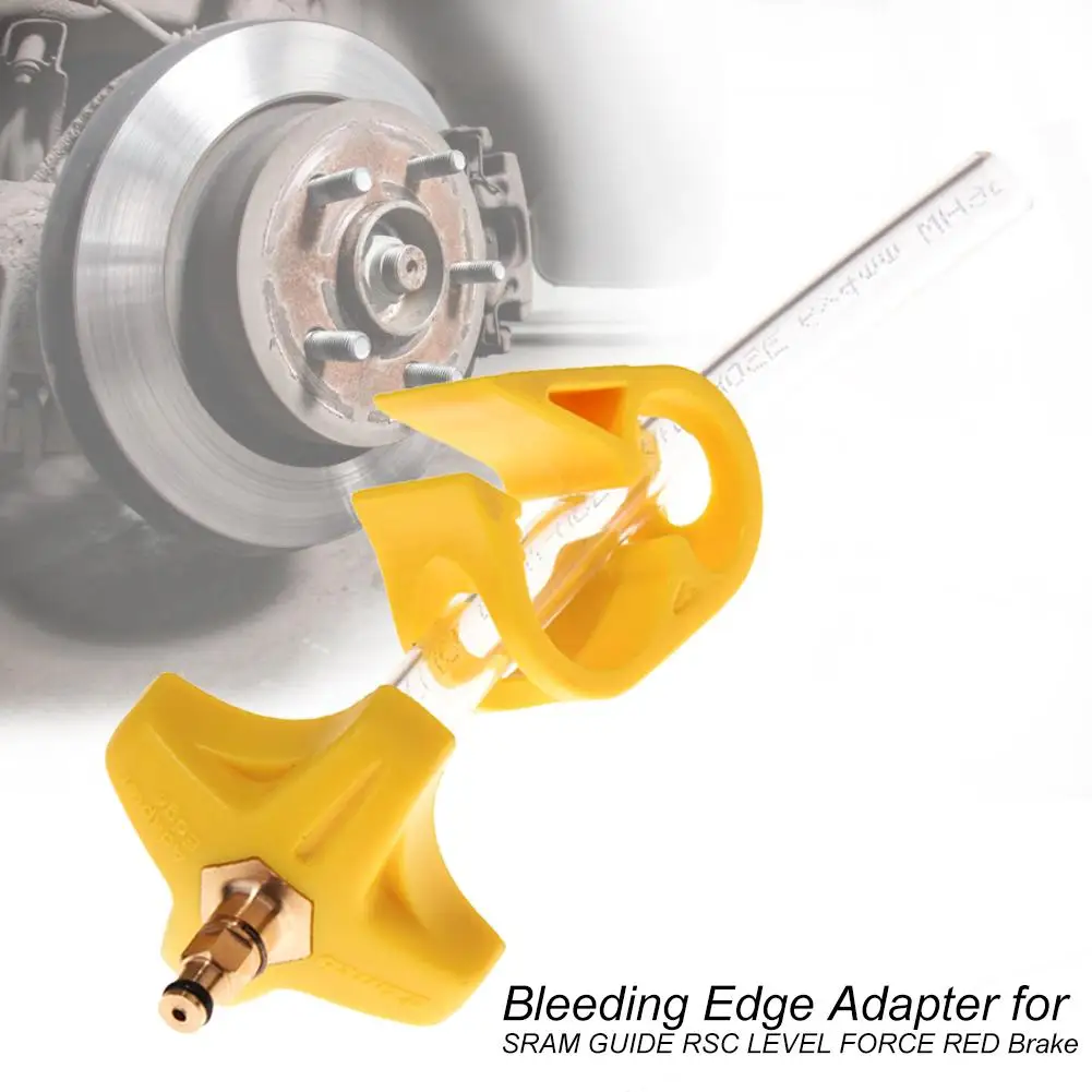 Пластиковый адаптер для SRAM GUIDE RSC красный тормоз быстрый и легкий гидравлический