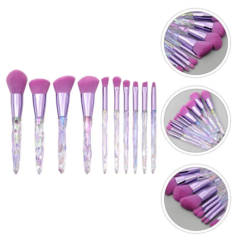 

10pcs Makeup Brushes Face Powder Brushes Face Makeup Tools Women Gifts