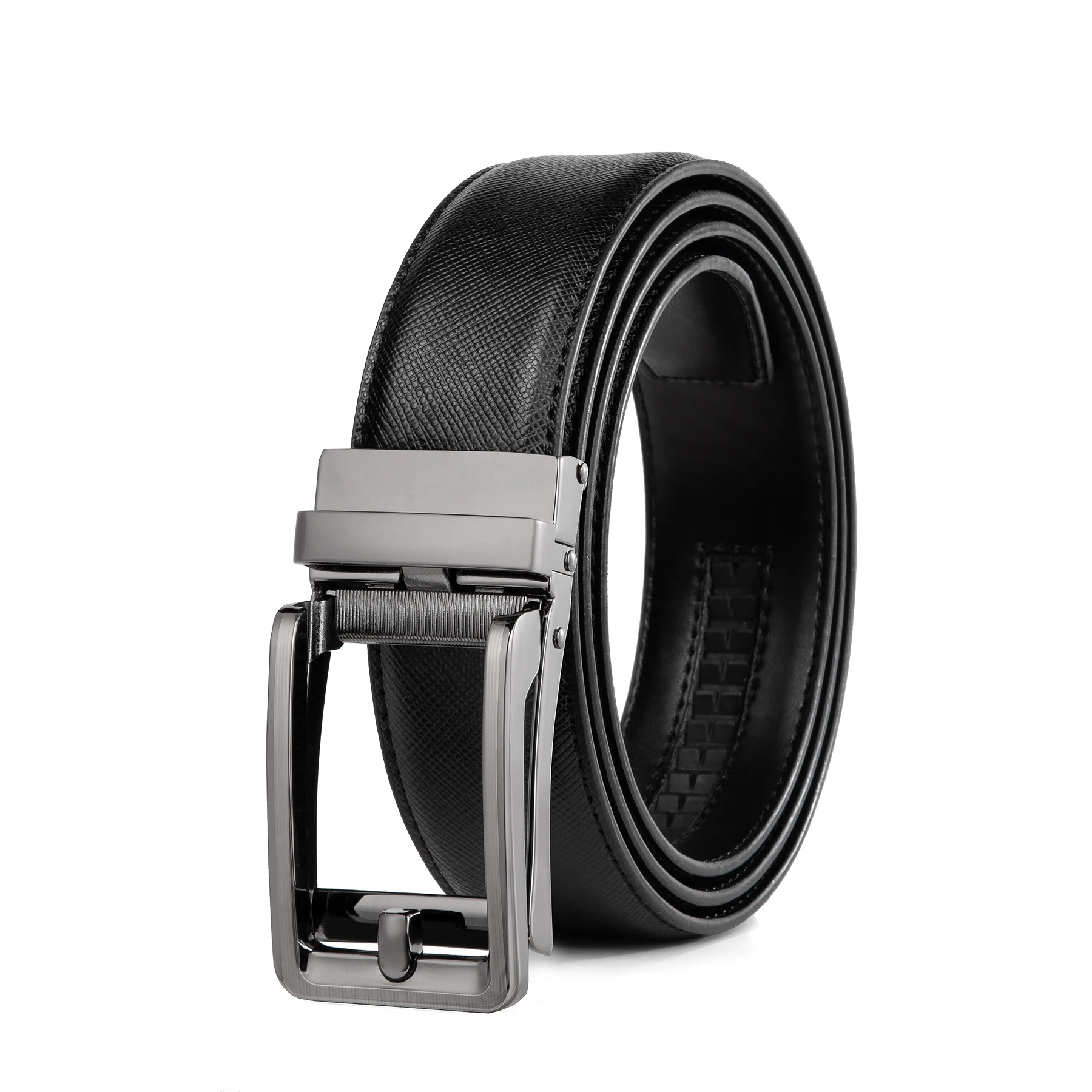 

Men's belt casual Leatherbelt Fashion Click Belt Belts for Men Vintage Jeans Plate Buckle Belts