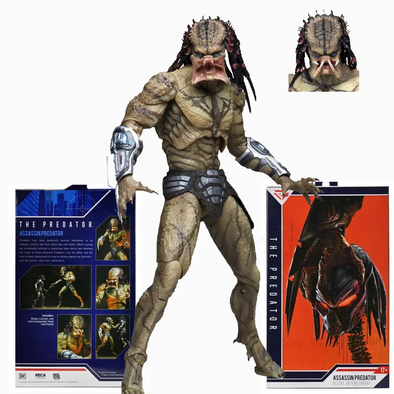 

Armored Assassin Predator Figure NECA Ultimate Unmasked Action Figure PVC Collectible Model Toys