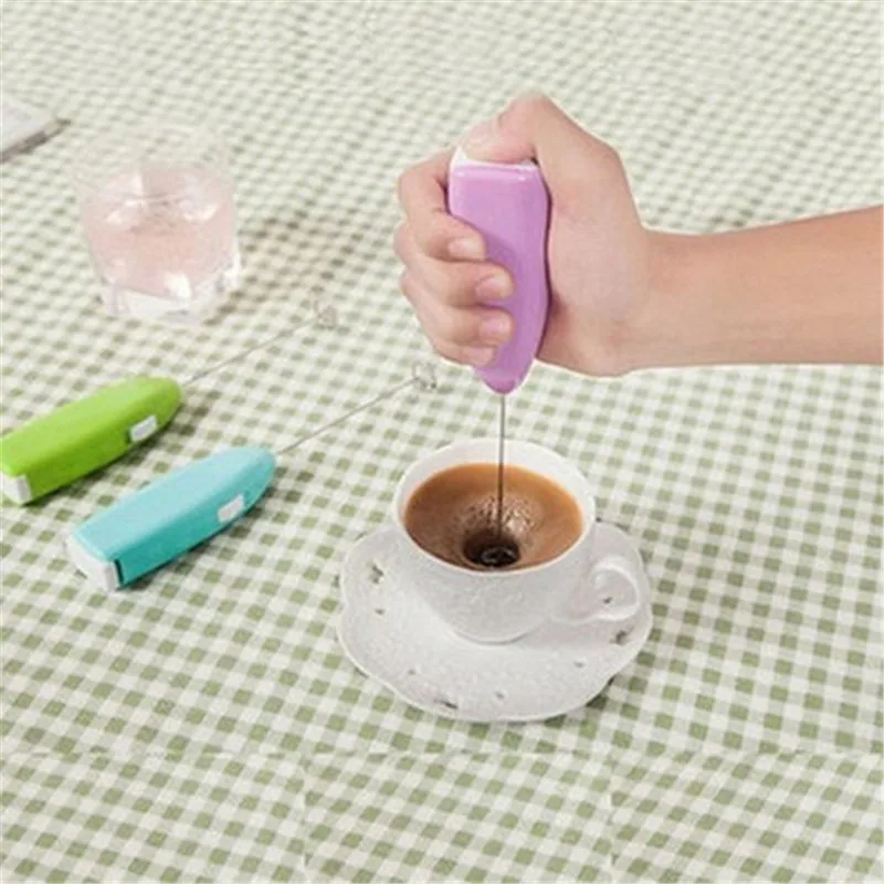 Новинка Электрический вспениватель молока кофе венчик миксер взбиватель яиц