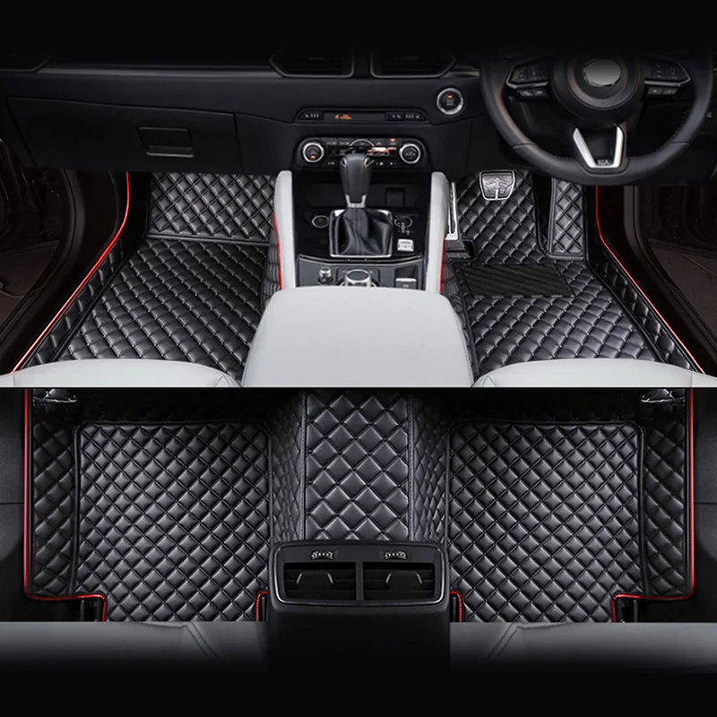 

Car mats for Mazda CX-5 2017 2018 2019 2020 2021 Floor Lining Leather Carpet Accessories Carpet Carpet Interior