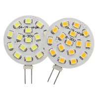 midcars led lamp bulb g4 2835 smd 16 leds 12v to 24v ac dc replace halogen lighting lights spotlight
