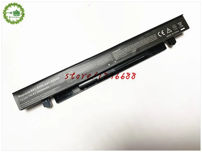 Аккумулятор для Asus X550 X550C X550B X550V X550D X450C X452 A450C K550L F552C F552VL 2600 мАч 14 4 В | Компьютеры и