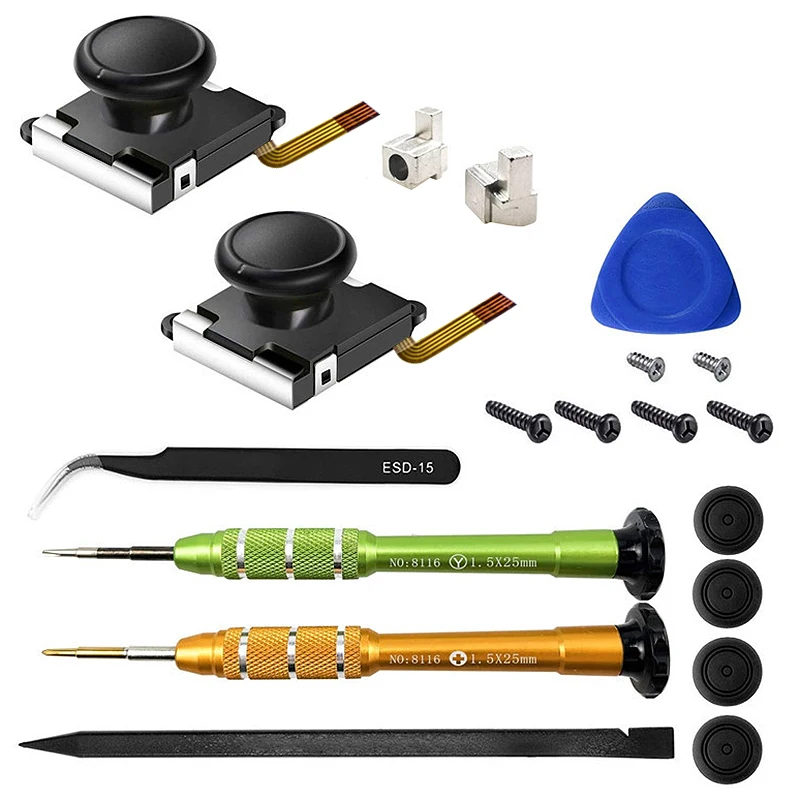 3D аналоговый сенсор джойстик набор запасных частей подходит для Nintendo Switch NS Joy-Con 19