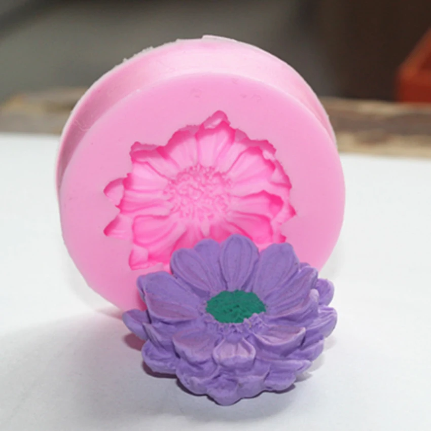 Силиконовый чехол с цветочным принтом пресс формы для выпечки Fondant (сахарная)