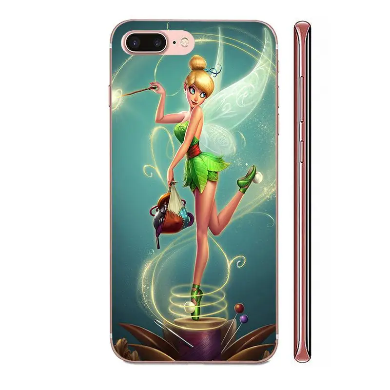 Колокольчик Питер Пэн Tinkerbell мягкий для Huawei Honor 4C 5A 5C 5X 6 6A 6X 7 7A 7C 7X 8 8C 8S 9 10 10i 20 20i Lite Pro