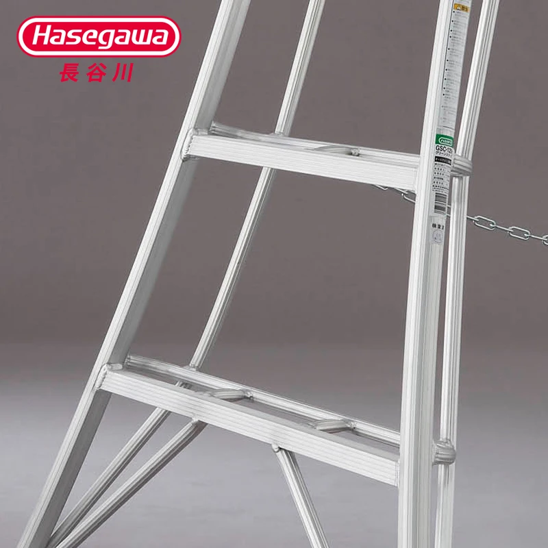 Hasegawa практичная алюминиевая профессиональная садовая треугольная лестница