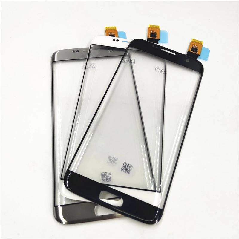

100% Tested 5.5 inch For Samsung Galaxy S7 Edge G935 G935F Touch Screen Digitizer LCD Outer Panel front glass+Logo