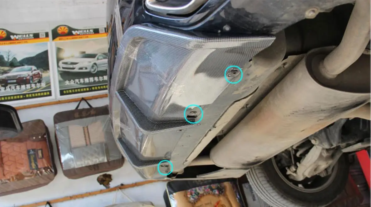 Высококачественный диффузор заднего бампера для Ford Escort/Mondeo 2013-2016 в стиле SEMA |