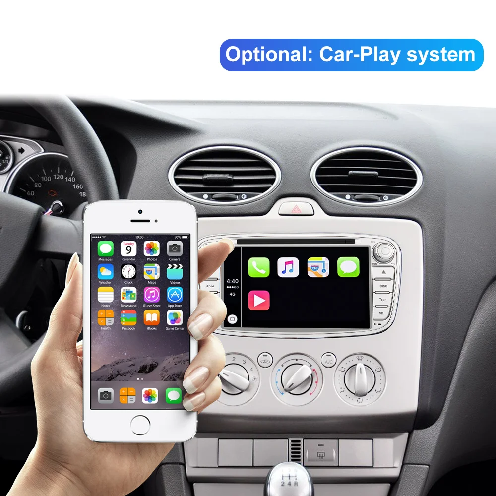 Isudar Восьмиядерный автомобильный мультимедийный плеер gps Android 9 2 Din для FORD/Focus/S-MAX/Mondeo/C-MAX/Galaxy камера заднего вида USB DVR DSP