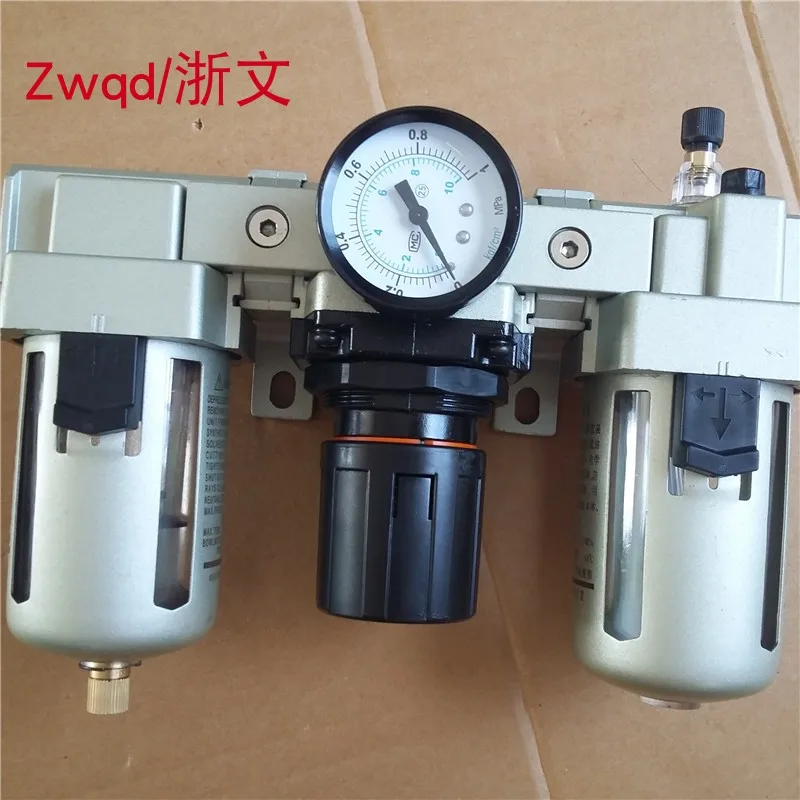 Air source treatment triple filter QAC3000-03 02D QAF QAR QAL pressure regulating valve | Инструменты