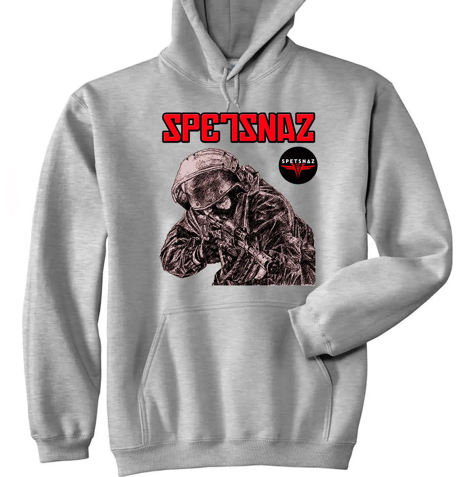 

2020 SPETSNAZ RUSSIA SPECIAL FORCES 2 NEW COTTON GREY Men HOODIE ALL SIZES IN STOCK