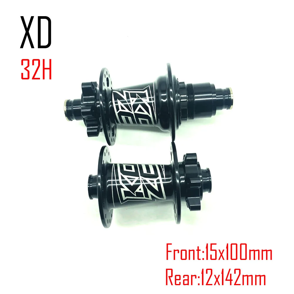 Велосипедные втулки Koozer XM490 XD 12 Скоростей с 28/32/36 отверстиями для горных