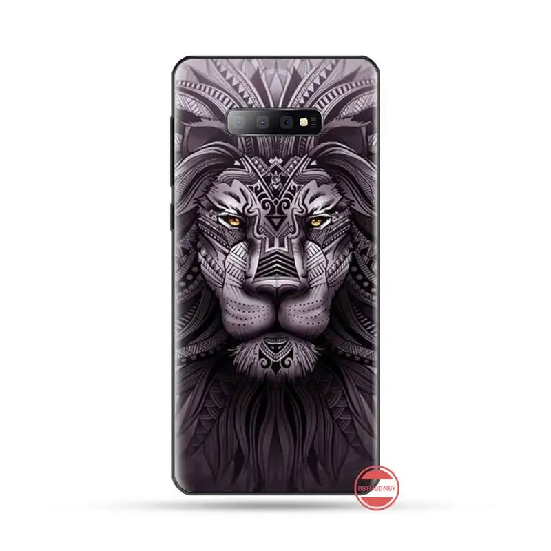 Мягкий силиконовый чехол для телефона из ТПУ с изображением животного короля