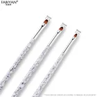 Кисти для наращивания акриловых УФ-гелей, 3 шт.компл.