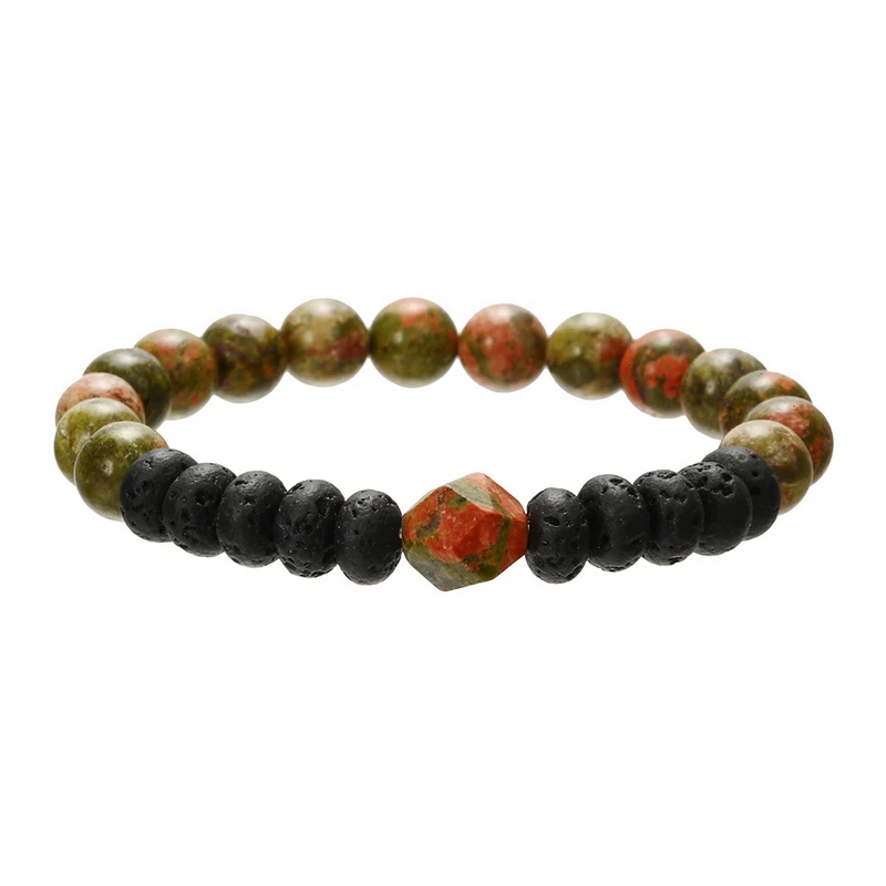 Роскошный драгоценный камень Аметистовые бусины черный кварц рутилированные