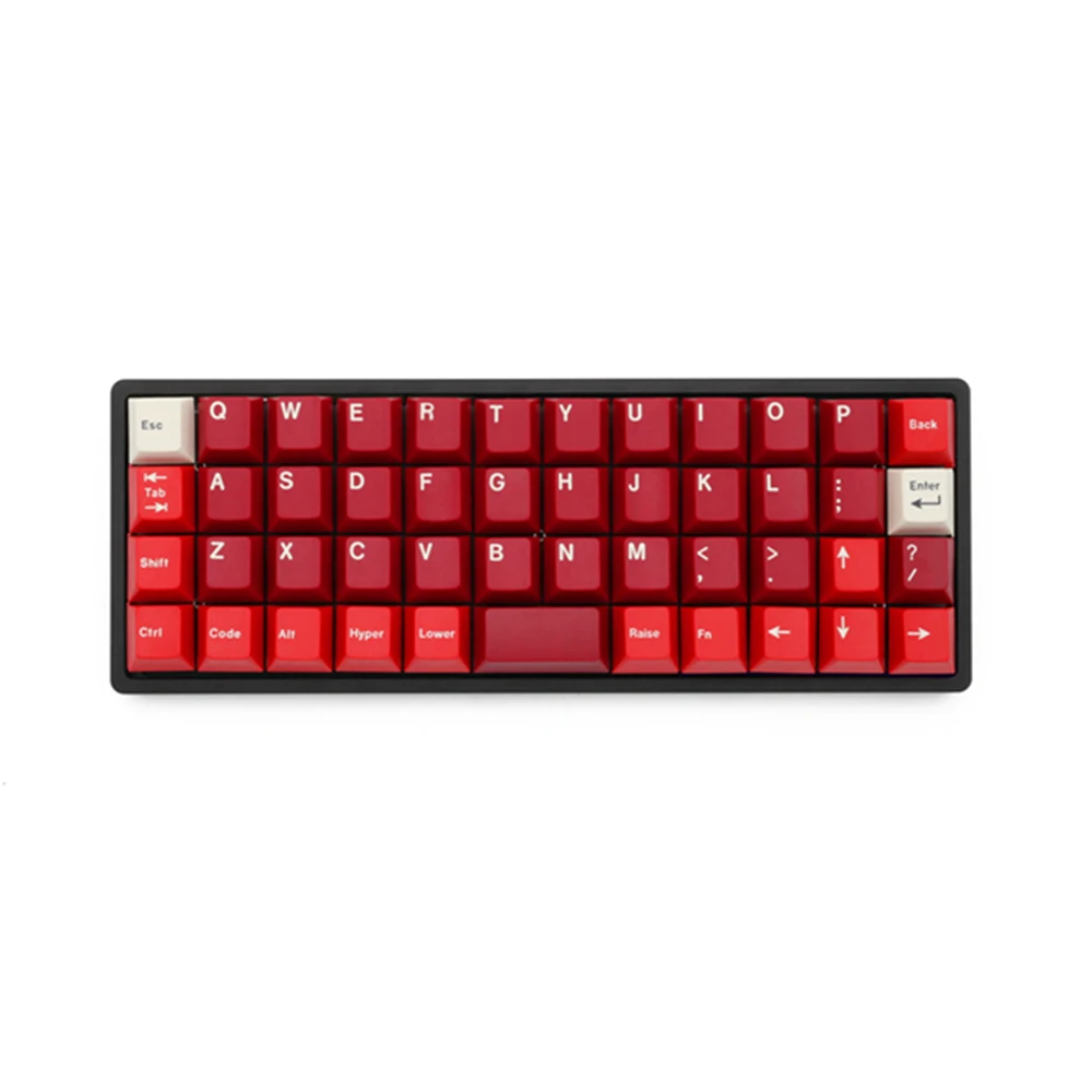 Чехол для механической мини-клавиатуры JJ40 BM40 40% черный серый серебристый