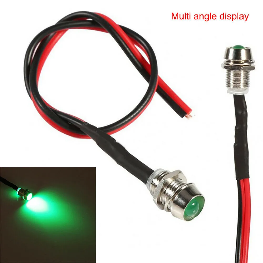 

Lamp Car Indicator Lights Panel Truck Warning 10pcs Set 12V DC Boat Directional New