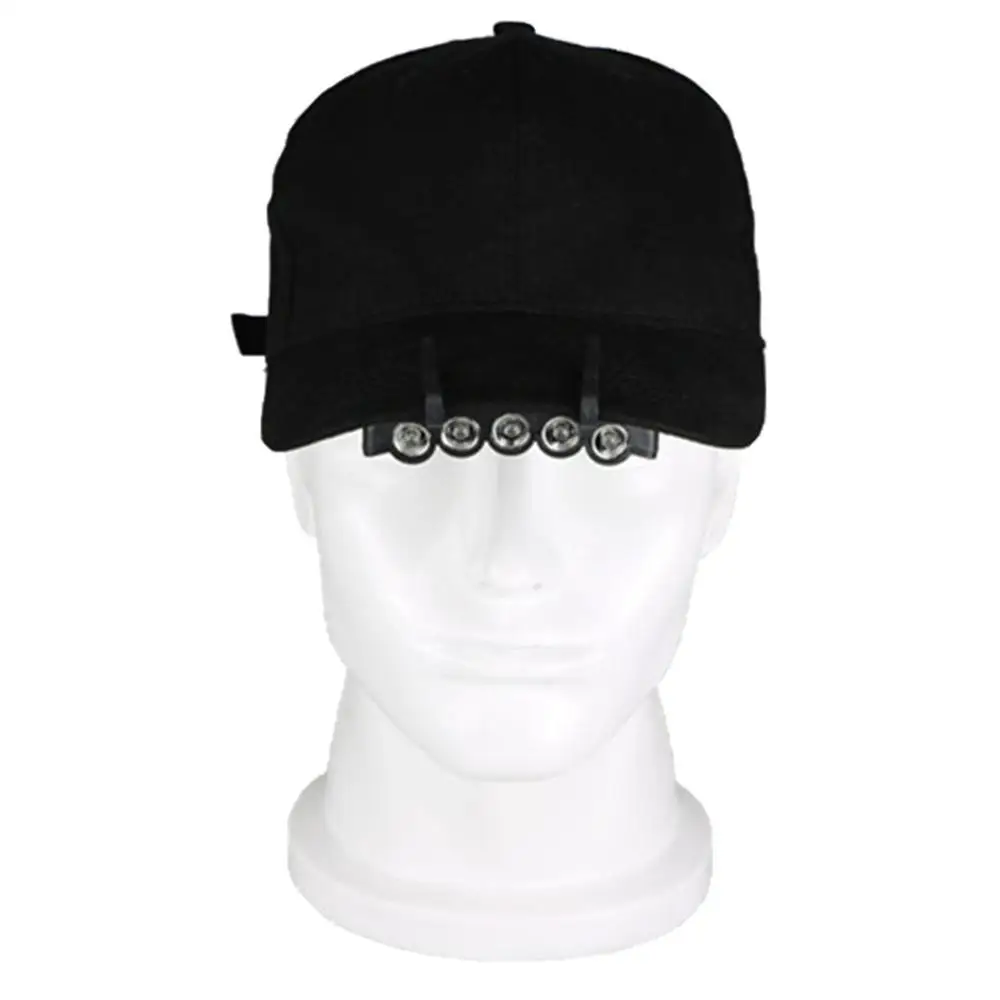 5LED супер яркая крышка светильник головной фара вспышка 2 ing режимы убор