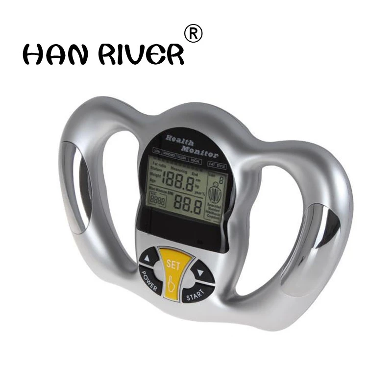 Семейный цифровой ЖК портативный тестер анализатор жира мониторинг здоровья и