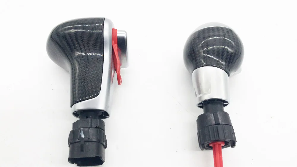 CHESHUNZAI стронное углеродное волокно ручной мяч для Audi A4 A5 A6 Q3 Q5 Q7 VW Passat B7 CC|knob shift|gear