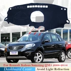 Чехол для приборной панели, защитный коврик для Renault Koleos 1 2008  2016 Samsung QM5, автомобильные аксессуары, Солнцезащитный ковер для приборной панели 2014 2015