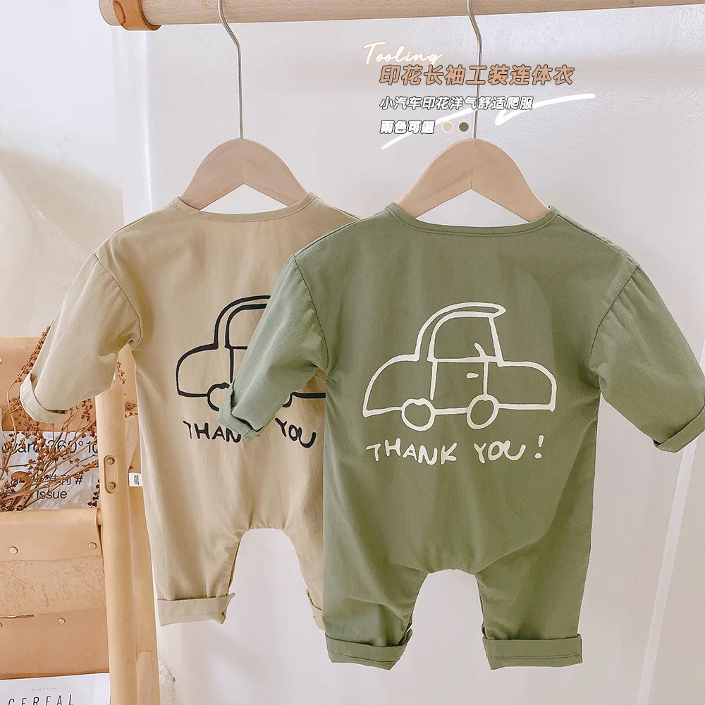 

Детская одежда для скалолазания, Одежда для новорожденных, Детский костюм, детское цельное боди с длинным рукавом и мультяшным рисунком