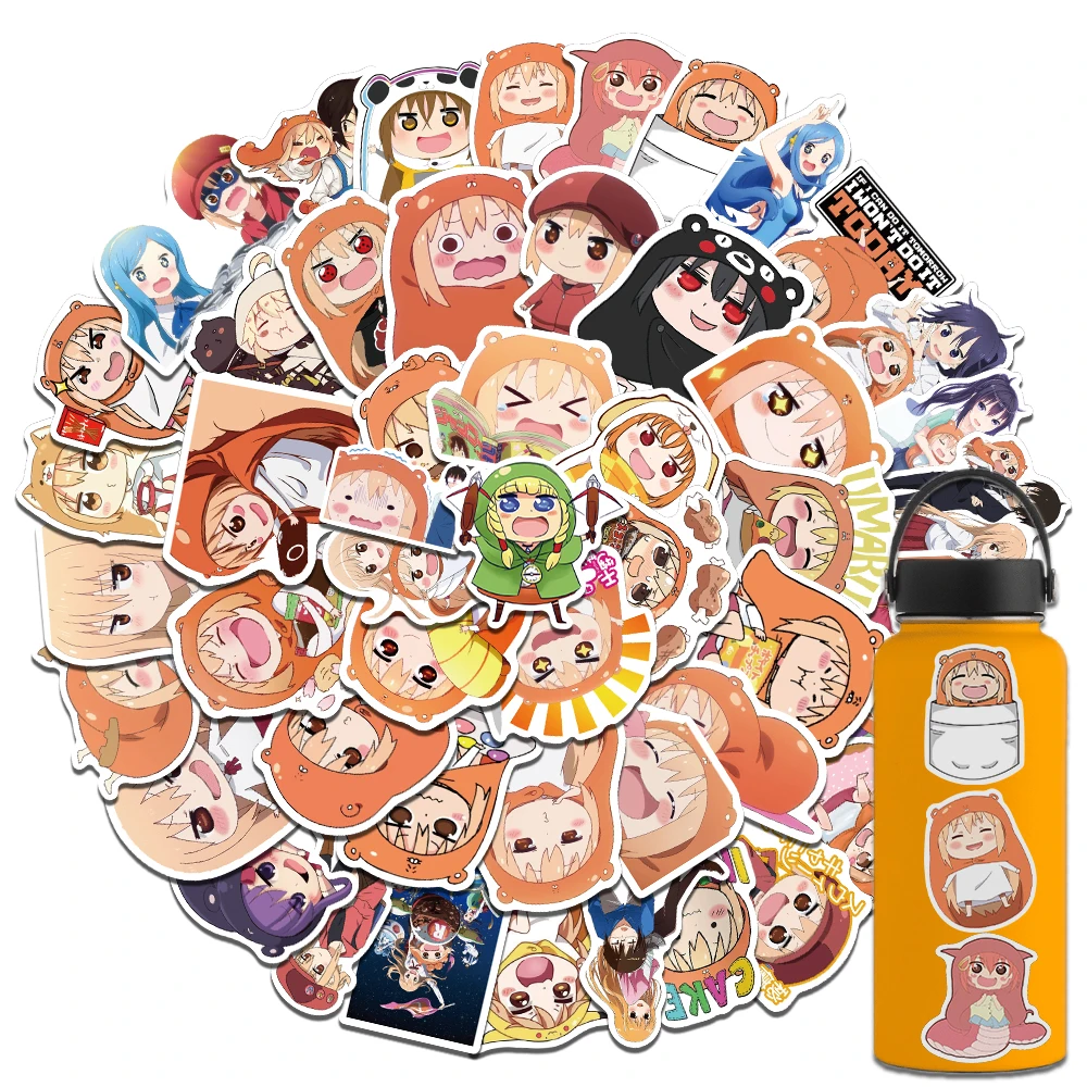 

10/30/50 PCS Himouto Umaru-chan Anime Popular Sticker Cartoon Stickers Luggage Laptop Cafe Travel Suitcase Skateboard Picture