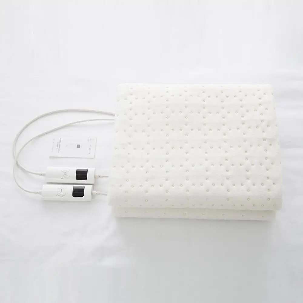 

QINDAO QD Smart electric heater washable single heating pad mattress remove mite electric blanket control time temperature