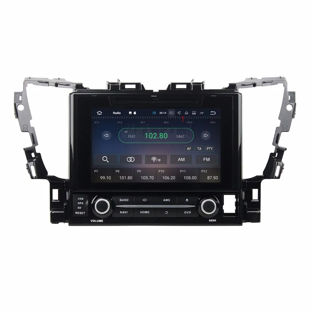Автомагнитола 9 дюймов 8 ядер Android 0 DVD плеер GPS для Toyota Alphard 2015 2016 4 Гб ОЗУ 64 ПЗУ